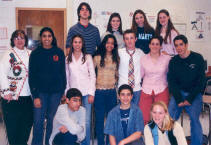 Manhasset High School's World of Difference students and advisor