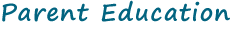 Parent Education